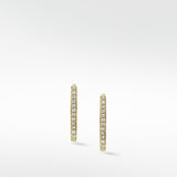 Eclipsis Double Sided Diamond Hoop Earrings