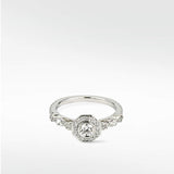 Aerides Diamond Dress Ring in Solid 18K Gold - Lark and Berry