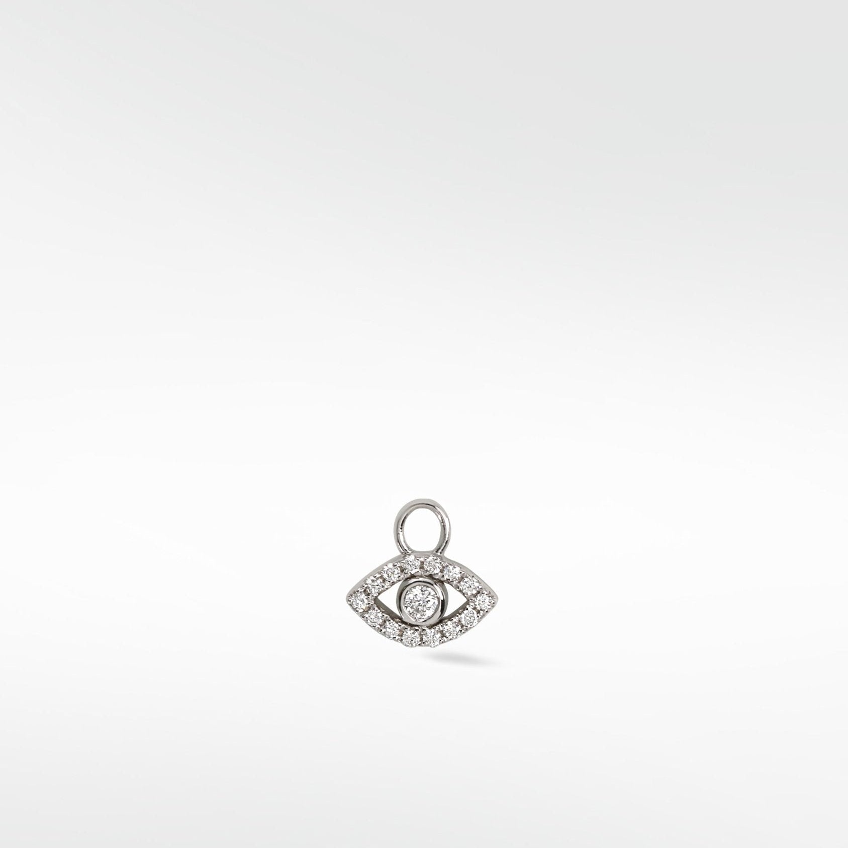 Entrancing Eye Diamond Charm