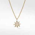 Star Diamond PavŽ Pendant in 14K Gold - Lark and Berry