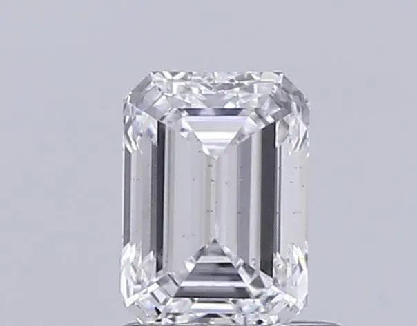 1.00ct Emerald Lab Grown Diamond (Colour D, Clarity VS2, IGI Certified)