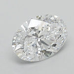 1.00ct Oval Lab Grown Diamond (Colour D, Clarity VVS1, GIA Certified)