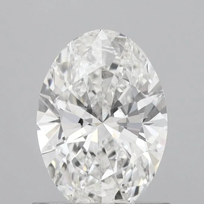1.00ct Oval Lab Grown Diamond (Colour E, Clarity VS2, IGI Certified)