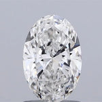 1.00ct Oval Lab Grown Diamond (Colour G, Clarity VS2, IGI Certified)