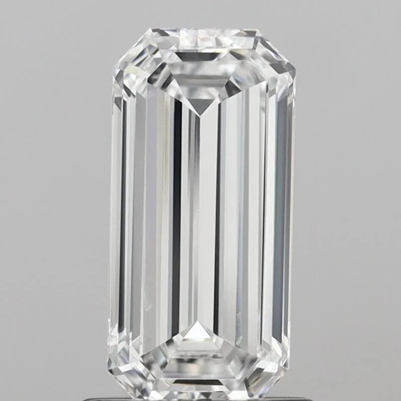 1.01ct Emerald Lab Grown Diamond (Colour D, Clarity VS1, IGI Certified)