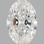 1.02ct Oval Lab Grown Diamond (Colour E, Clarity VS2, IGI Certified)