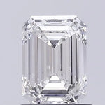 1.04ct Emerald Lab Grown Diamond (Colour F, Clarity VS1, IGI Certified)