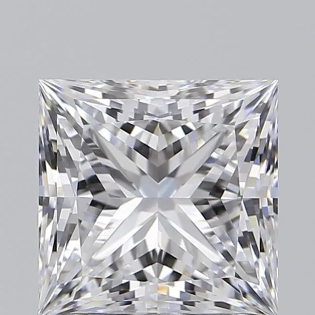 1.47ct Princess Lab Grown Diamond (Colour D, Clarity IF, IGI Certified)