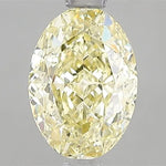1.55ct Oval Lab Grown Diamond (Colour Fancy Yellow, Clarity VS2, IGI Certified)