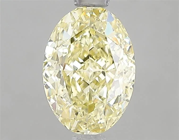 1.55ct Oval Lab Grown Diamond (Colour Fancy Yellow, Clarity VS2, IGI Certified)
