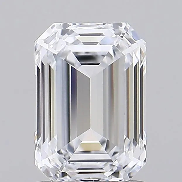1.60ct Emerald Lab Grown Diamond (Colour D, Clarity IF, IGI Certified)