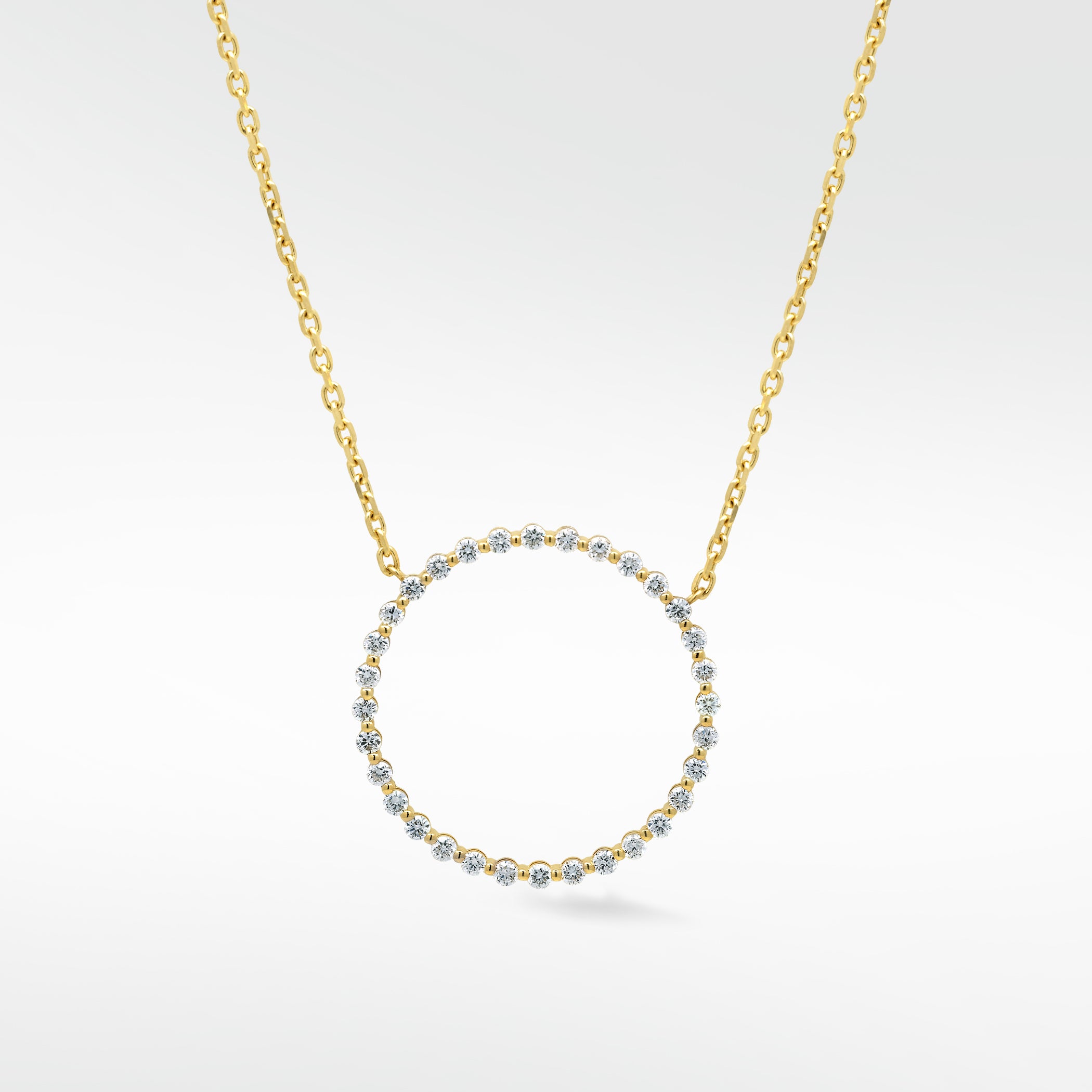 Modernist Diamond Necklace