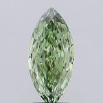 2.05ct Marquise Lab Grown Diamond (Colour Fancy Vivid Green, Clarity VVS2, IGI Certified)