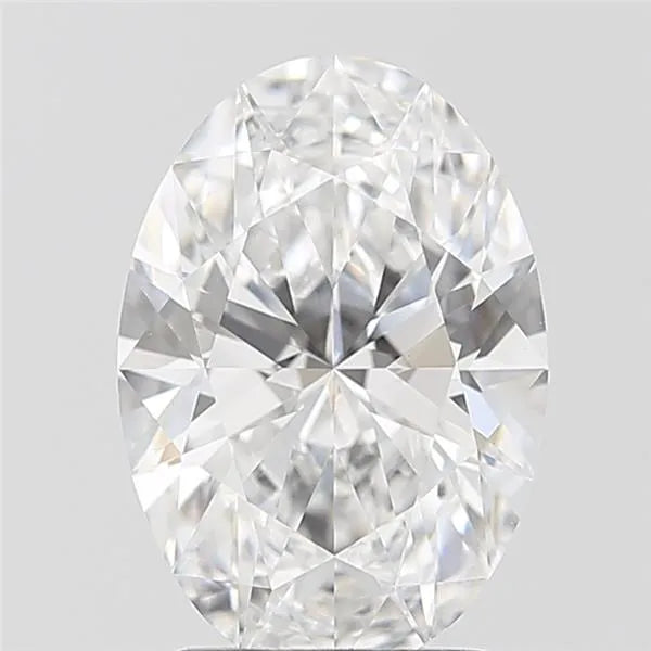 2.06ct Oval Lab Grown Diamond (Colour D, Clarity VVS2, IGI Certified)