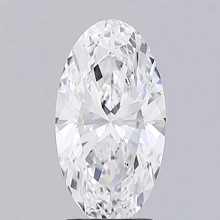 2.20ct Oval Lab Grown Diamond (Colour D, Clarity VVS1, IGI Certified)