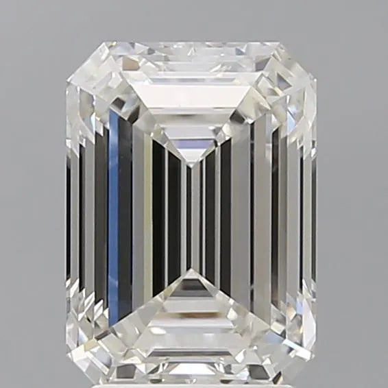 2.51ct Emerald Lab Grown Diamond (Colour G, Clarity VVS2, IGI Certified)