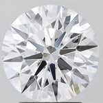 2.90ct Round Lab Grown Diamond (Colour D, Clarity VVS1, Cut ID, IGI Certified)