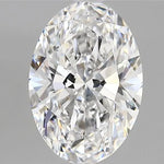 3.00ct Oval Lab Grown Diamond (Colour D, Clarity VVS2, Cut EX, GIA Certified)
