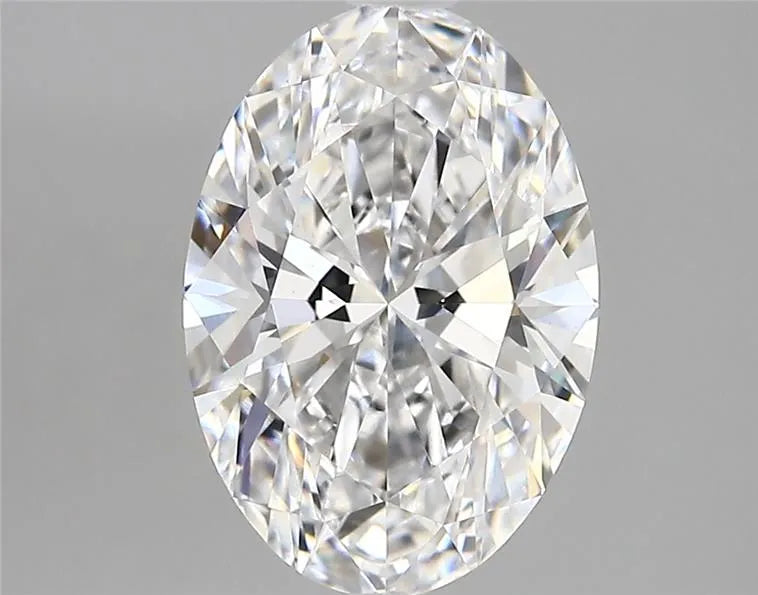 3.00ct Oval Lab Grown Diamond (Colour D, Clarity VVS2, Cut EX, GIA Certified)