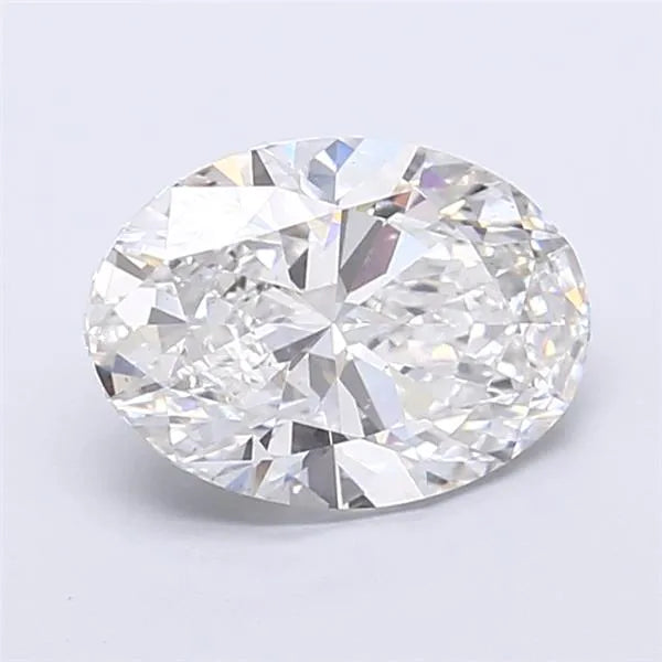 3.00ct Oval Lab Grown Diamond (Colour E, Clarity VS2, IGI Certified)