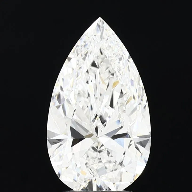 3.00ct Pear Lab Grown Diamond (Colour E, Clarity VVS2, IGI Certified)