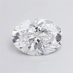 3.09ct Oval Lab Grown Diamond (Colour D, Clarity VVS1, IGI Certified)
