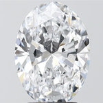 3.09ct Oval Lab Grown Diamond (Colour E, Clarity FL, IGI Certified)