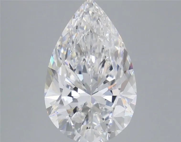 3.40ct Pear Lab Grown Diamond (Colour D, Clarity VVS2, IGI Certified)