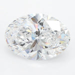 5.00ct Oval Lab Grown Diamond (Colour D, Clarity VVS2, GIA Certified)