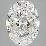 5.09ct Oval Lab Grown Diamond (Colour D, Clarity VVS2, IGI Certified)