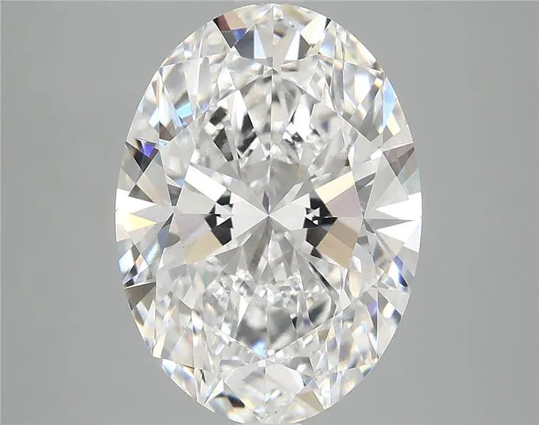 5.09ct Oval Lab Grown Diamond (Colour D, Clarity VVS2, IGI Certified)