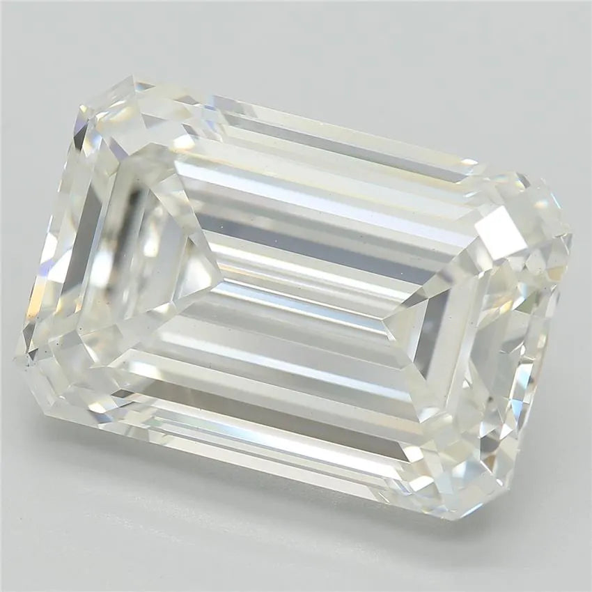 9.17ct Emerald Lab Grown Diamond (Colour G, Clarity VVS2, IGI Certified)