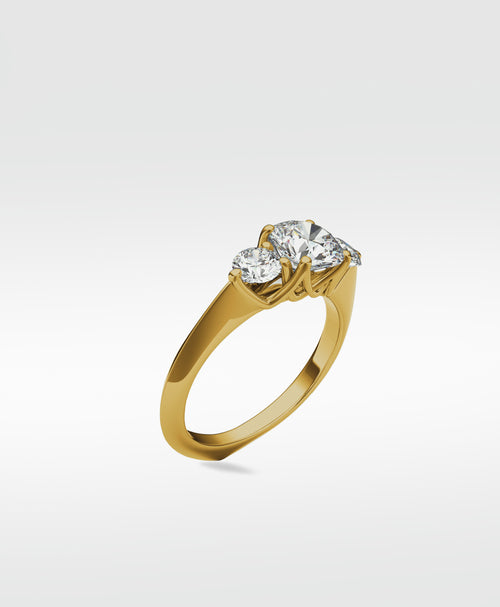Blackthorn Trinity Engagement Ring