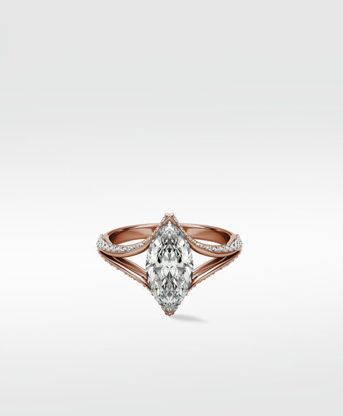 Chestnut Diamond Engagement Ring