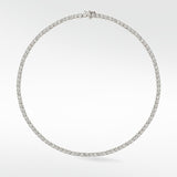 Customisable Tennis Necklace - 3mm stones (8.89 ct to 16.6 ct)