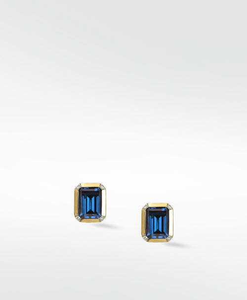 Sapphire Stud Earrings