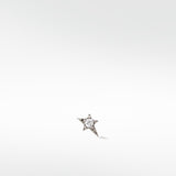 Mini Shooting Star Diamond Stud Earring