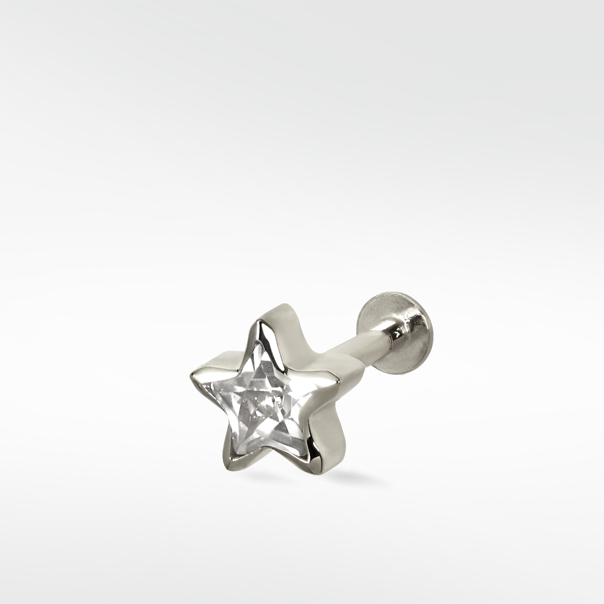 Polaris Sapphire Star Stud Crest