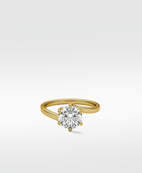 Lime Engagement Ring