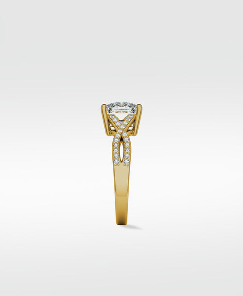 Maple Diamond Engagement Ring