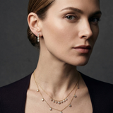 Shimmer Diamond Charm Necklace