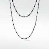 Blue Dahlia Necklace