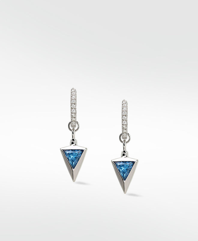 Nomad Diamond Drop Earrings