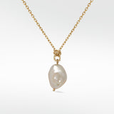 Detachable Ivory Cultured Pearl Drop Earrings