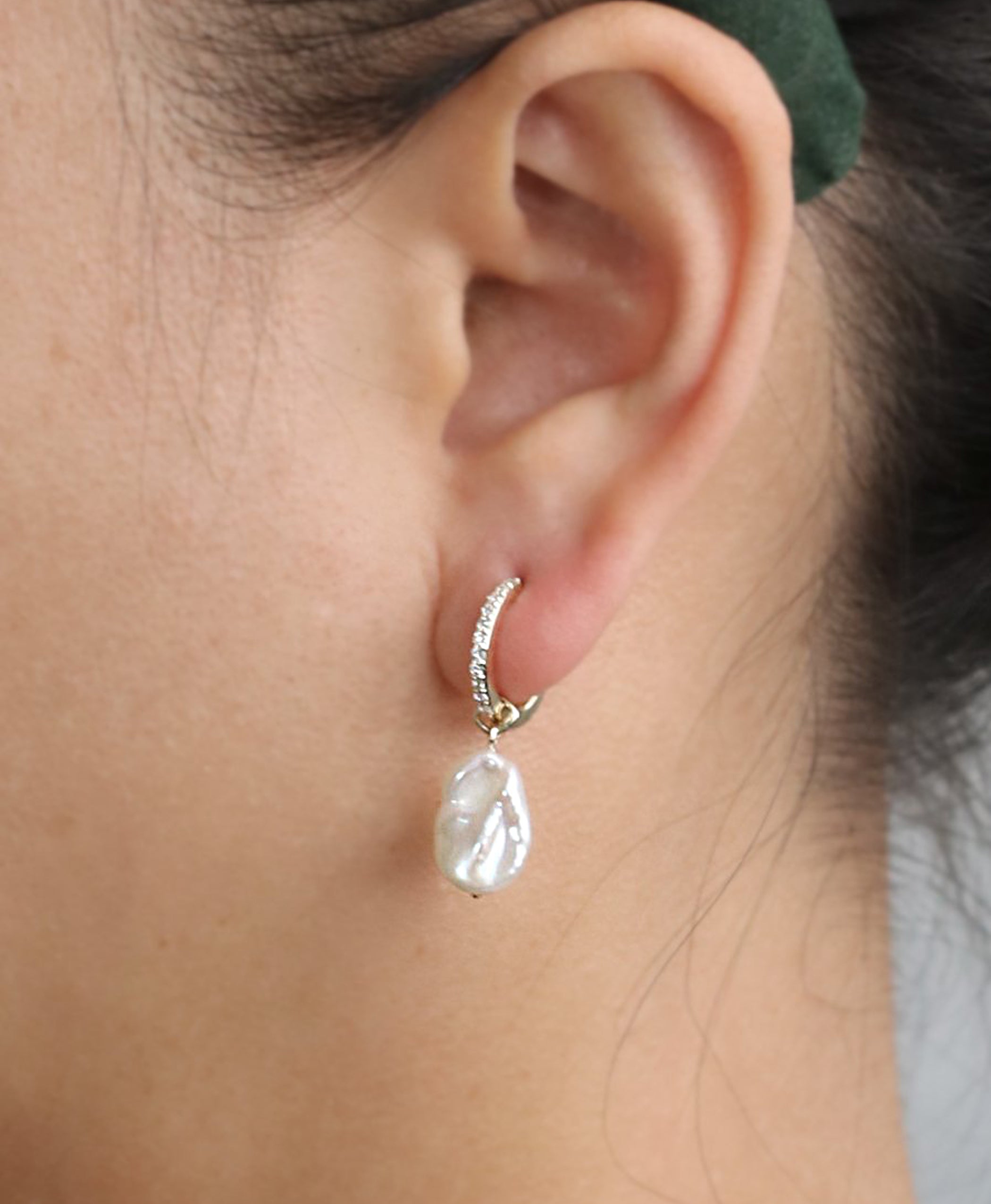 Detachable Pearl Drop lark and berry