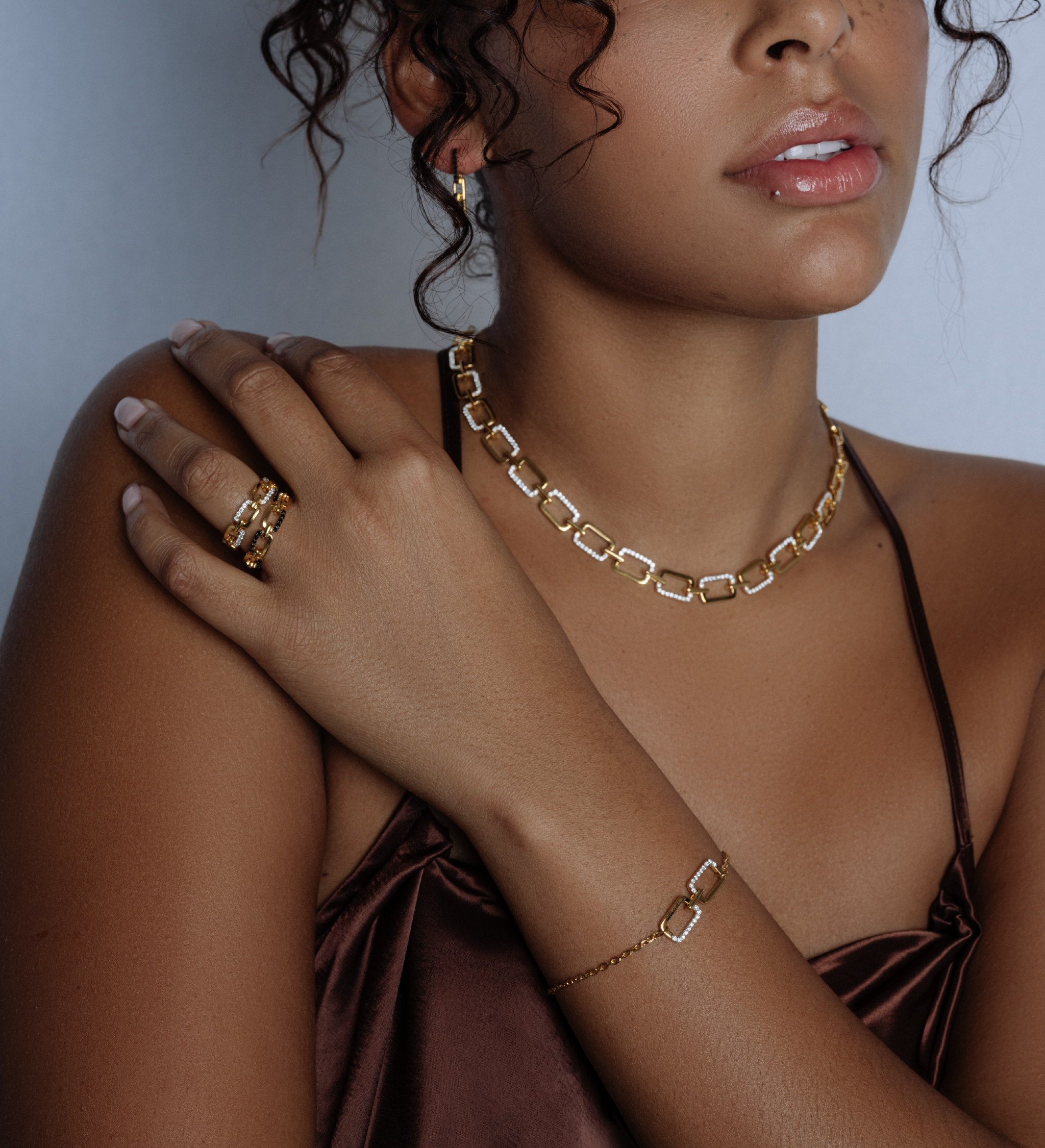 Gold Necklace-18k Gold Vermeil