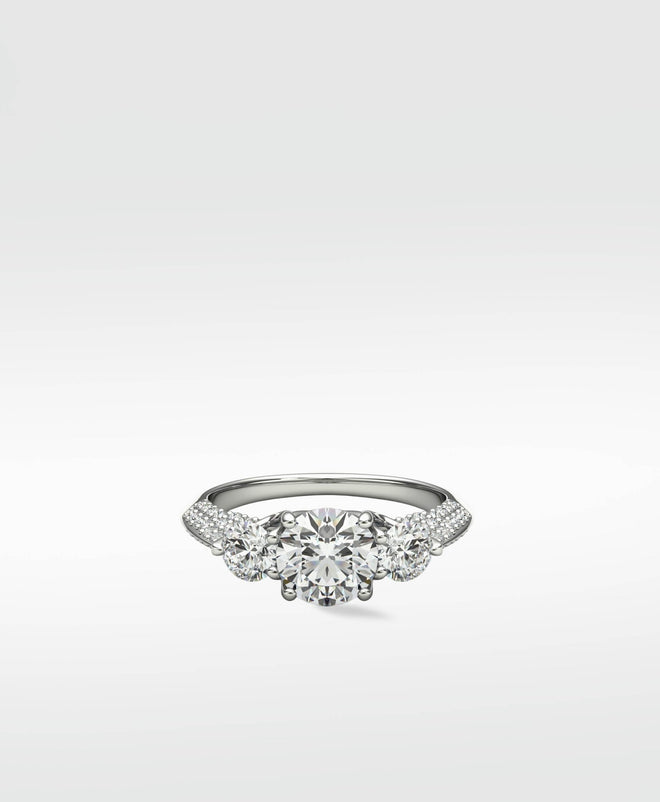Blackthorn Diamond Engagement Ring - Lark and Berry