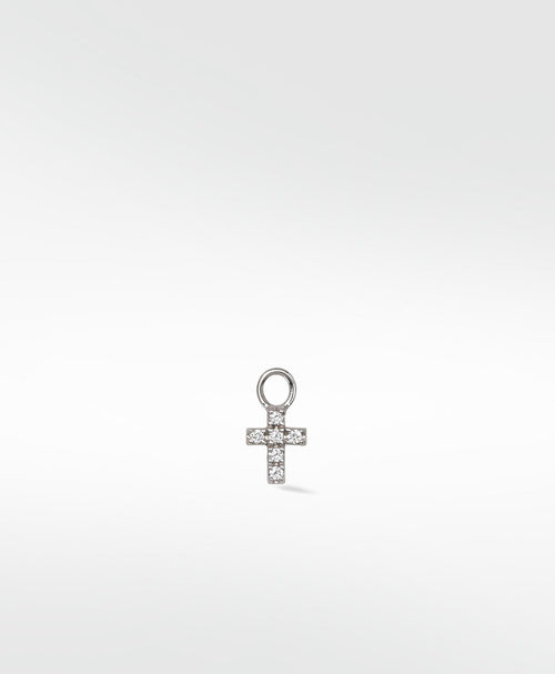 Cross Diamond Charm