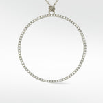 Detachable Diamond Statement Circular Drop - Lark and Berry