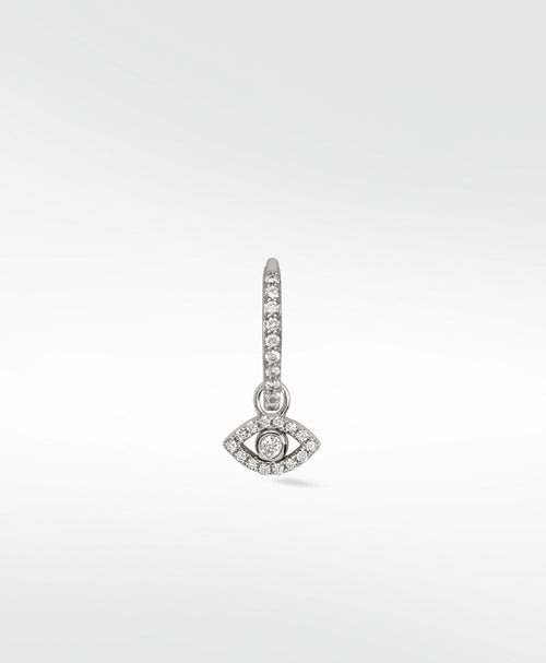 Entrancing Eye Diamond Charm